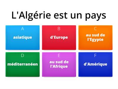 Algérie mon pays. Par Fransid