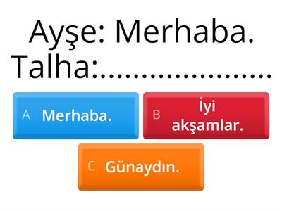 yabancı öğrencilere türkçe öğretimi tanışma