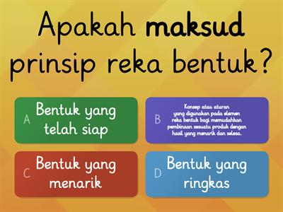 PRINSIP REKA BENTUK