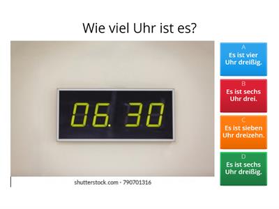 Wie viel Uhr ist es?