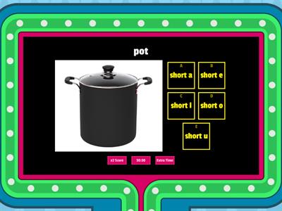 Game Show Mixed Short Vowels 1.3