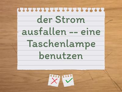 Kondionalsätze -- Was tust du, wenn ...?