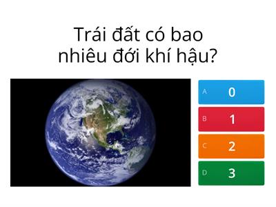 BÀI 21: CÁC ĐỚI KHÍ HẬU-TNXH3-CÁNH DIỀU