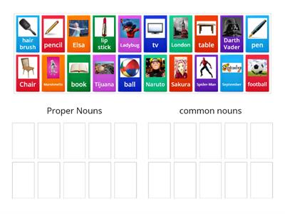  Proper and Common Nouns