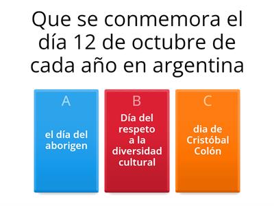 Día de la diversidad cultural 