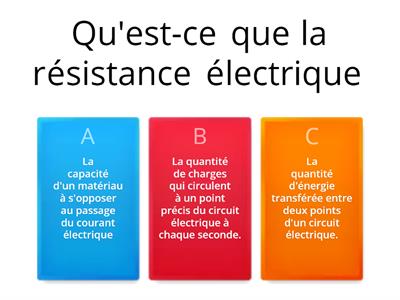 Électricité quatrième secondaire ATS