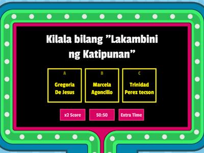 AP MODULE 4 -KABABAIHAN SA REBOLUSYONG PILIPINO (Pagyamanin)