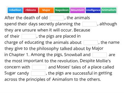 Animal Farm Chapter 2 