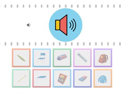 2º U0 - ESTUDIO 3 - School materials