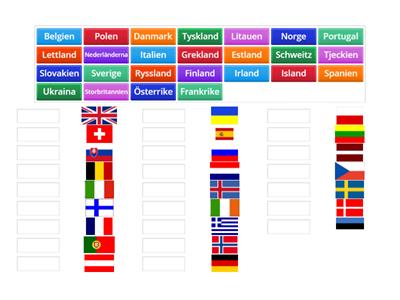 Europeiska flaggor