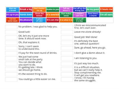 22 useful phrases and idioms