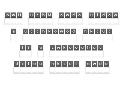 Unscramble The Scrambled 2!! This time typing!!