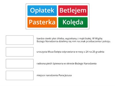 Szukanie definicji świątecznych