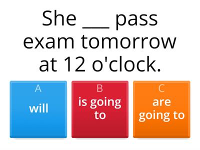 "Will" or "going to" future?