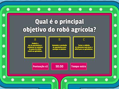 Questionário Robô Agrícola