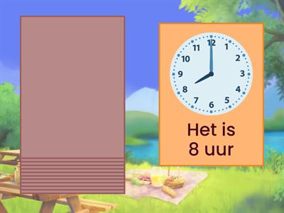 Klokkijken hele uren: Hoe laat is het?