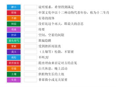 5年级华文 第一课 实力会说话（词义）