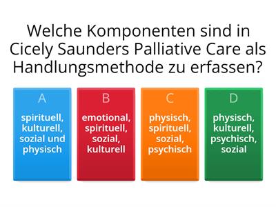 Palliative care Wiederholung