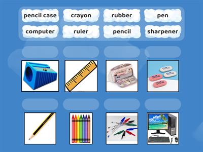 1. school tools 