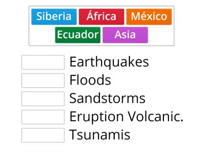 Natural Disasters 