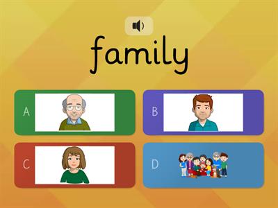 Family Flascards Quiz