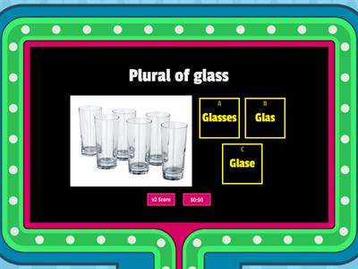 Plural 1-2 class