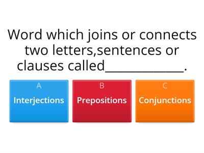 Conjunctions