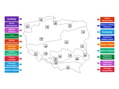 Polskie krainy geograficzne 