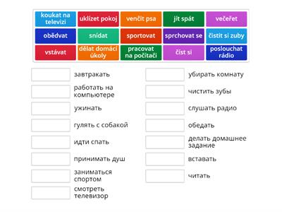 Denní aktivity - ruský jazyk.2