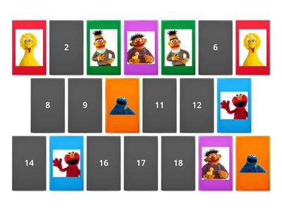 Sesame Street Memory Game