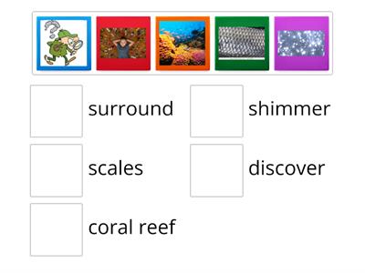 Rainbow Fish Vocabulary Game  Created by Mrs. Naeem