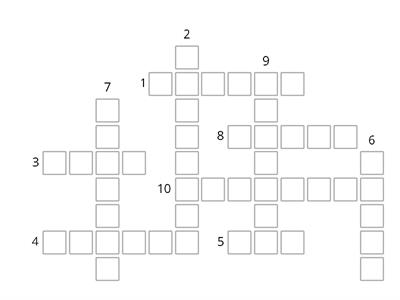Crossword Puzzle 