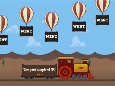 Past Simple verbs game