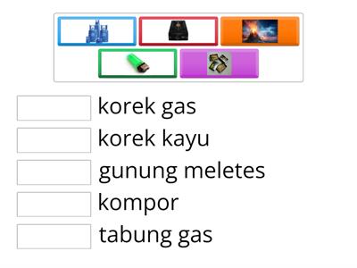 memasangkan gambar dengan kata (sumber api)