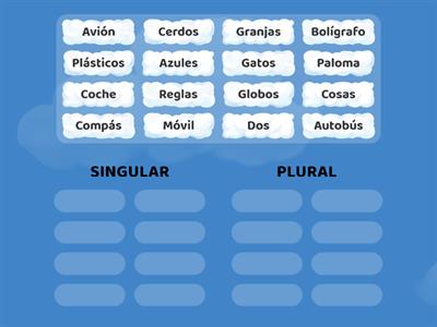 Singular plural