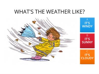 What's the weather like? 5th grade EFL