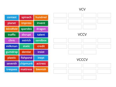 VCV VCCV VCCCV Sort