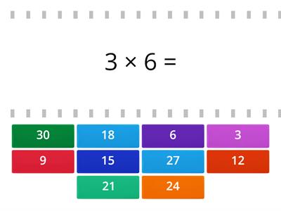 TABLA DEL 3