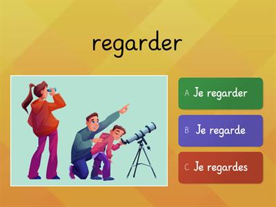  Verbes du 1er groupe Quiz