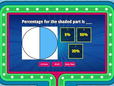 Knowing Percentage