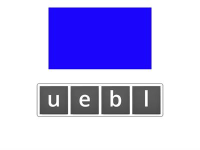 EC B0 Colour unjumble for beginners