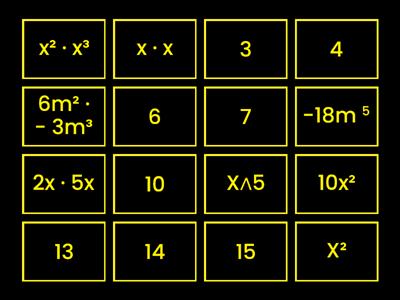 MULTIPLICACIONES ALGEBRAICAS