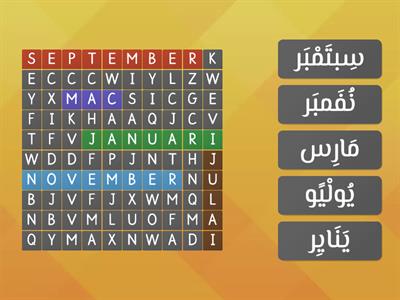 Bahasa Arab Tahun 4 Bulan Masihi