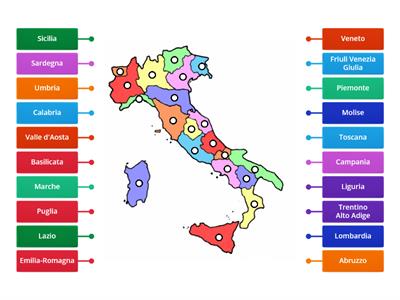 Regije Italije - Le regioni italiane