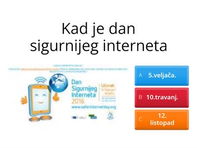 Dan Sigurnijeg Interneta - Nastavne Aktivnosti