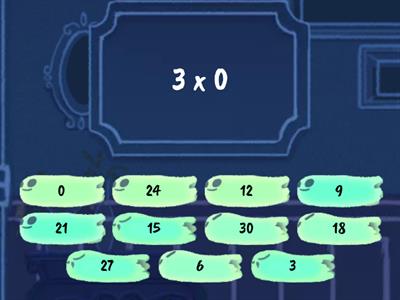 Timed Quiz: 3 Times Table