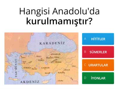 Anadolu uygarlıkları