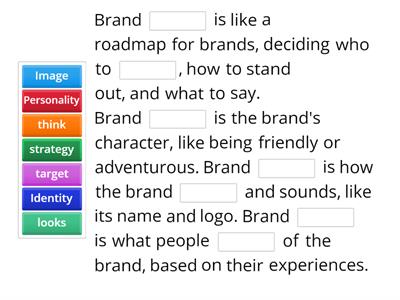 Introduction to brand identities BTEC