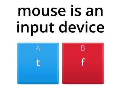 input  and output devices