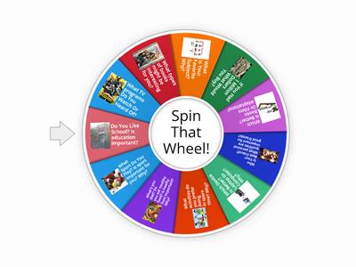 A2-B1 Wheel Of Questions!